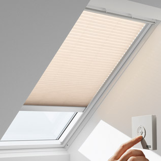 VELUX FSL Solar plissé gordijn